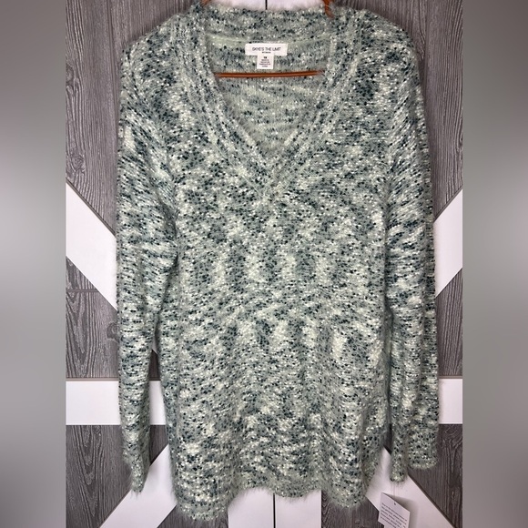 B11.15 NWT Skye’s the Limit Speckled Popcorn Sweater (Plus Size) 1X - Picture 5 of 10